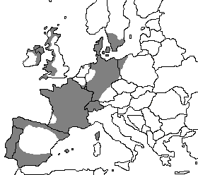 Mapa de Europa Megalitica